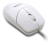 Rainbow White Optical Mouse USB (8797)